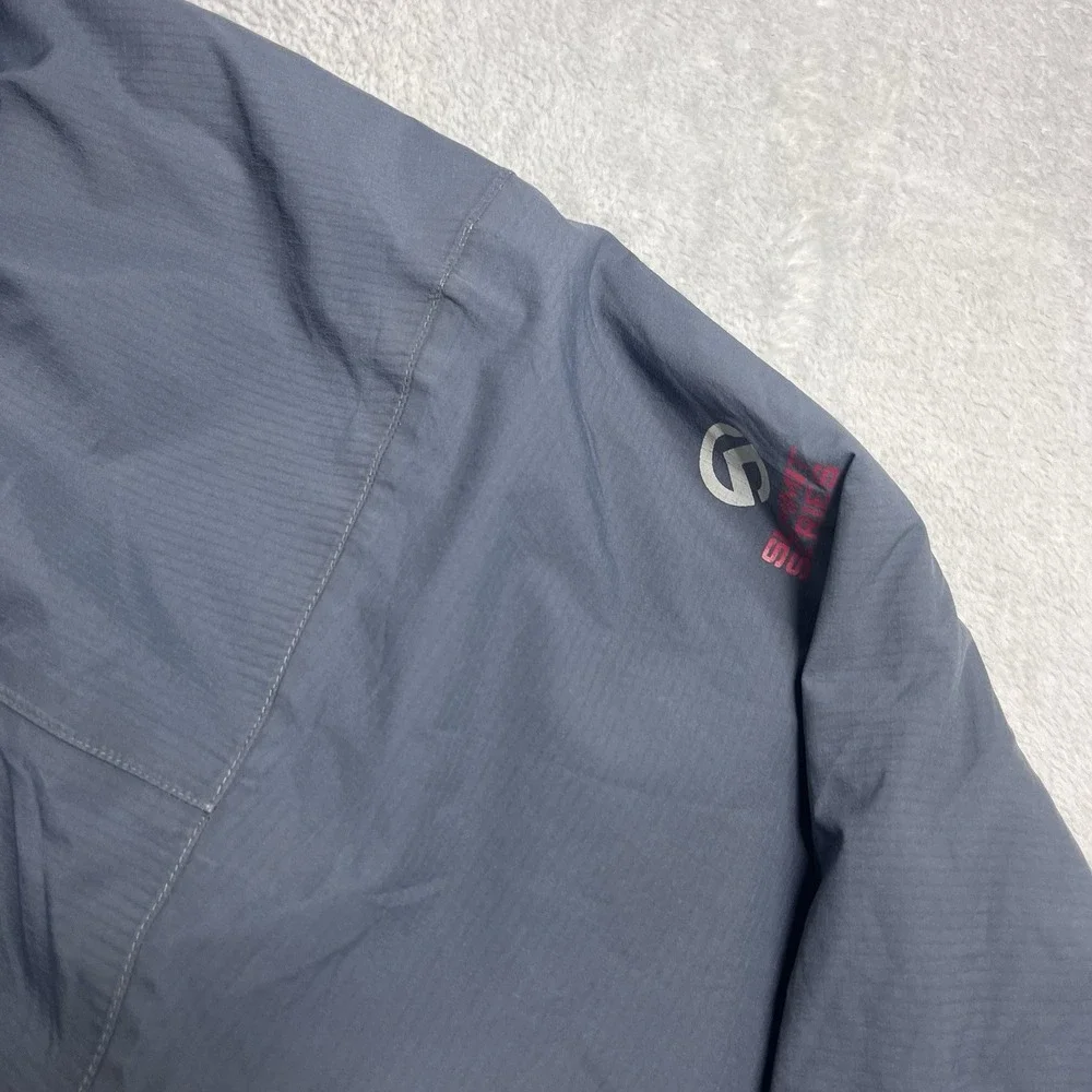 North‎ Face Summit Series Jacket Mens 2XL Gray Blue HyVent Alpha Hooded Outdoor